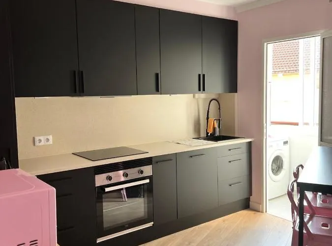 A Un Minuto Playa Vistas Y Garage 8pax * Sanxenxo