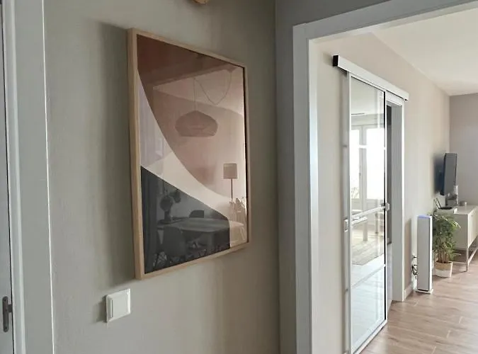 A Un Minuto Playa Vistas Y Garage 8pax * Sanxenxo