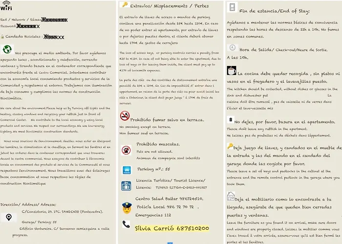 Appartement A Un Minuto Playa Vistas Y Garage 8pax Sanxenxo